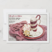 Hot-coa Warmup-uitnodiging Kaart (Voorkant)