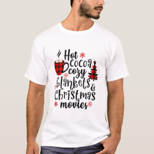 Hot Cocaca Cozy Blankets Kerstmis T-shirt