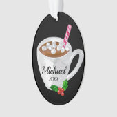 Hot Cocaca Mok - Gepersonaliseerd versienummer Ornament (voorkant)