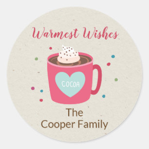 Hot Cocaca Warmest Wishes Wishes Sticker