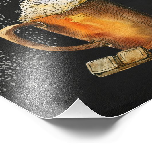 Hot-Coco-Bar Foto Afdruk (Hoek)