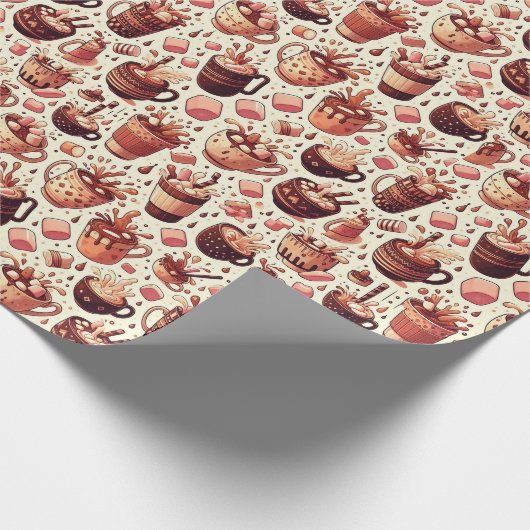 Hot Coco  Cadeaupapier (Hoek)