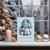 Hot Coco Gnome Feestdagen Kaart