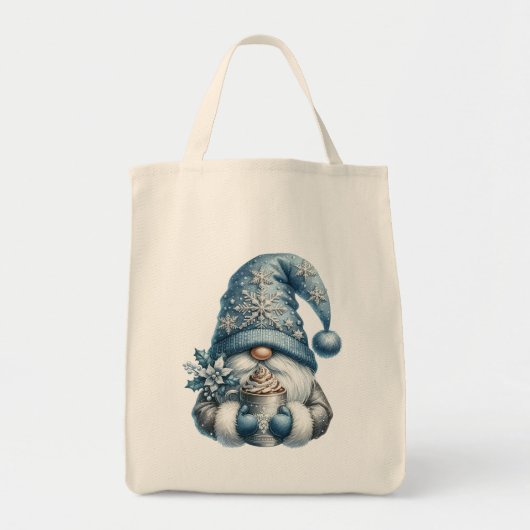Hot Coco Gnome Tote Bag (Voorkant)
