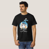 Hot Cocoa And Fuzzy Socks | Cute baby penguin T-shirt (Voorkant volledig)