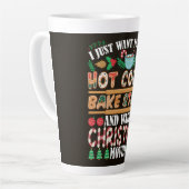 Hot Cocoa, Baking & Christmas Movies Latte Mok (Linkerhoek)