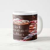 Hot Cocoa Christmas Mok met Marshmallows en Cand (Voorkant rechts)