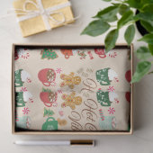 Hot Cocoa Christmas Vibes Tissuepapier (Geschenk)
