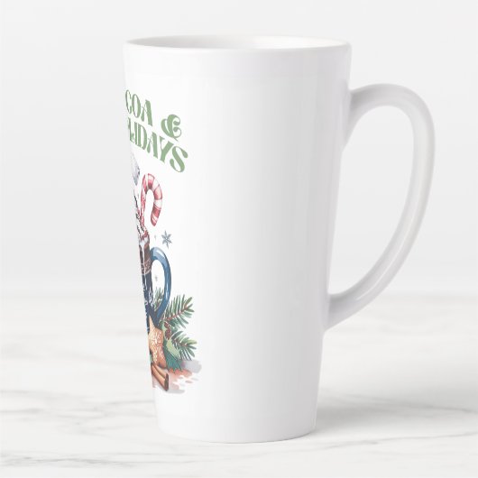 Hot Cocoa & Cozy Holidays Latte Mok (Rechts)