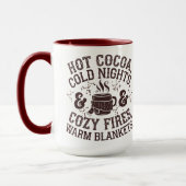 Hot Cocoa en Cosy Nights Mok (Links)