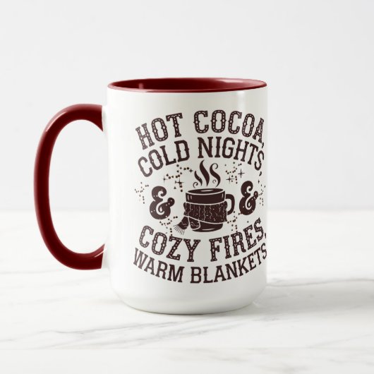Hot Cocoa en Cosy Nights Mok (Links)