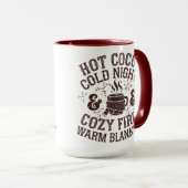 Hot Cocoa en Cosy Nights Mok (Voorkant rechts)