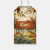 Hot Cocoa & Gesprek Dank u Cadeaulabel (Voorkant)