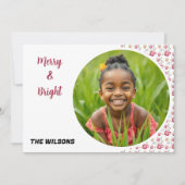 Hot Cocoa Holiday Party Watercolor Art Feestdagenkaart (Voorkant)