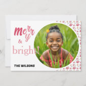 Hot Cocoa Holiday Party Waterverf Kunst Feestdagenkaart (Voorkant)