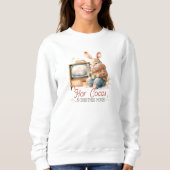 Hot Cocoa & Kerstfilms  Konijn Trui (Voorkant)