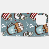 Hot Cocoa Kerstmis | Cocoa iPhone Case Mate (Achterkant (horizontaal))