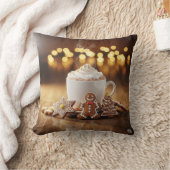 Hot Cocoa Kerstversiering Kussen (Deken)