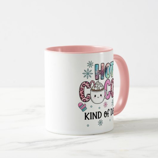 Hot Cocoa Kind of Day Mok (Voorkant rechts)