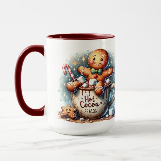 Hot Cocoa Season Gingerbread Cookie Mok (Links)