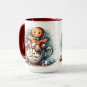 Hot Cocoa Season Gingerbread Cookie Mok (Voorkant links)