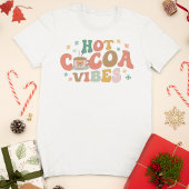Hot Cocoa Vibes Feestelijke Winter T-shirt