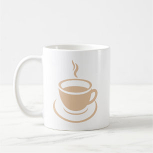 Hot Coffee Cup Art Koffiemok
