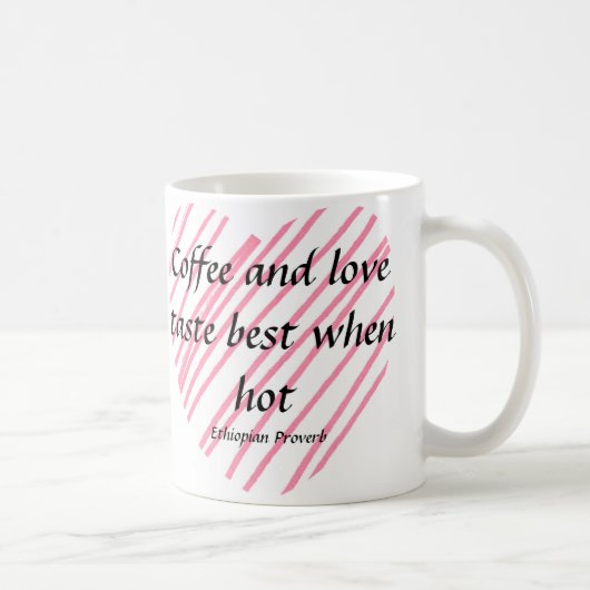 Hot-Coffee en Love Mok (Rechts)