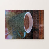 Hot Coffee in de Morning Puzzle Legpuzzel (Horizontaal)