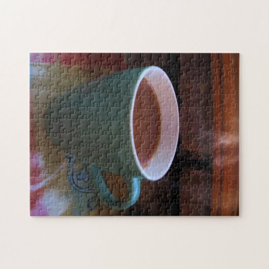 Hot Coffee in de Morning Puzzle Legpuzzel (Horizontaal)