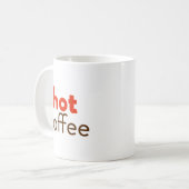 Hot Coffee Koffiemok (Voorkant links)