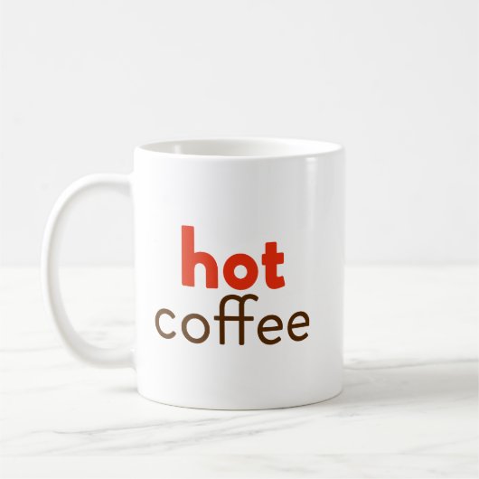 Hot Coffee Koffiemok (Links)