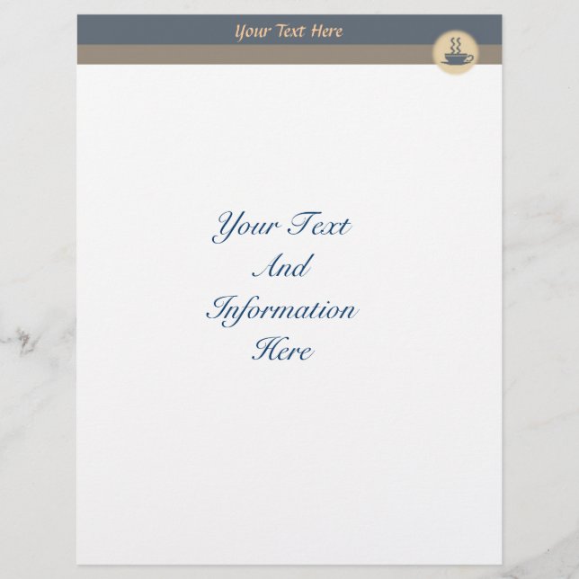 Hot Coffee Letterhead (Voorkant)