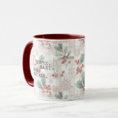 Hot Coffee Merry Christmas Mok (Voorkant links)