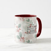 Hot Coffee Merry Christmas Mok (Voorkant rechts)