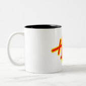 HOT Coffee-Mok Tweekleurige Koffiemok (Links)