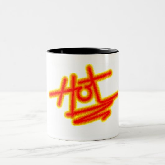 HOT Coffee-Mok Tweekleurige Koffiemok (Center)