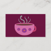 Hot Coffee Mok Visitekaartjes (Achterkant)