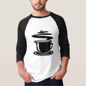 Hot Coffee ontwerp T-shirt (Voorkant)