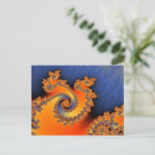 Hot-Cold driekwart Briefkaart (Staand voorkant)