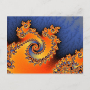 Hot-Cold driekwart Briefkaart