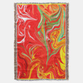 Hot Colors Pattern Art. Nu kopen Deken (Voorkant Verticaal)