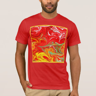 Hot Colors Pattern Art. Nu kopen T-shirt
