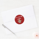 Hot Cookie Tshirts en geschenken Ronde Sticker (Envelop)