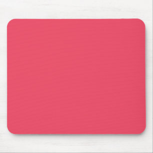 Hot Coral Pink Aangepaste Neon Salmon-achtergrond Muismat