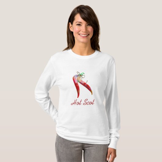 Hot-cot dames T-shirt (Voorkant volledig)
