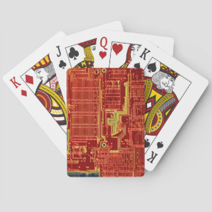 Hot CPU Meltdown-speelkaarten Speelkaarten