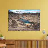 Hot Creek Gulch Canvas Afdruk (Insitu (Woonkamer))