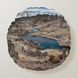 Hot Creek Gulch Rond Kussen