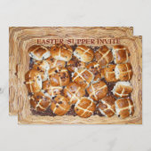 Hot Cross Bundes Paasmandje #1 Kaart (Voorkant / Achterkant)